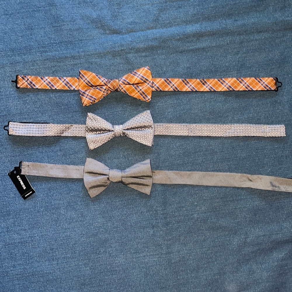 Bow tie bundle of 3